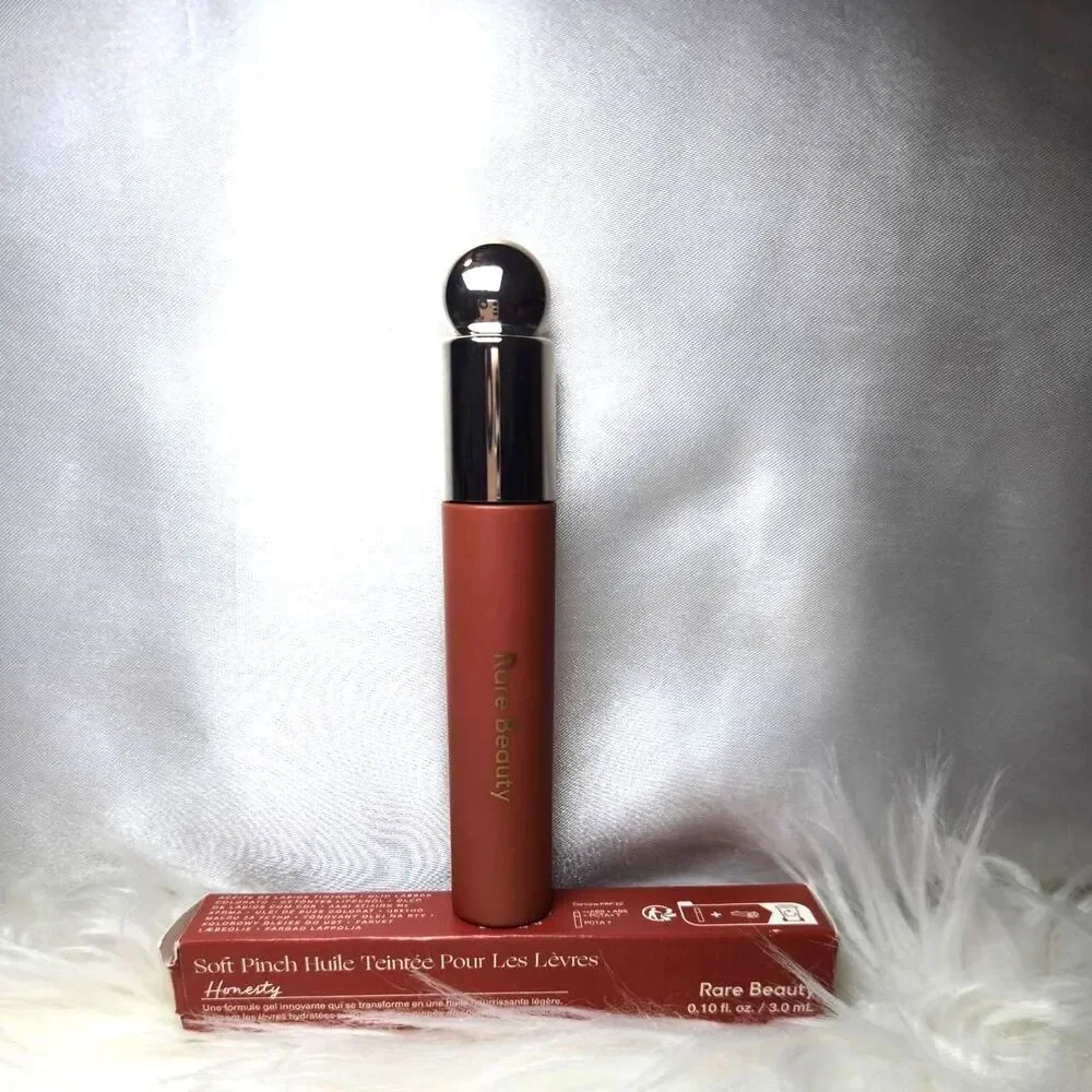 Rare-beauty Red and Burgundy Makeup